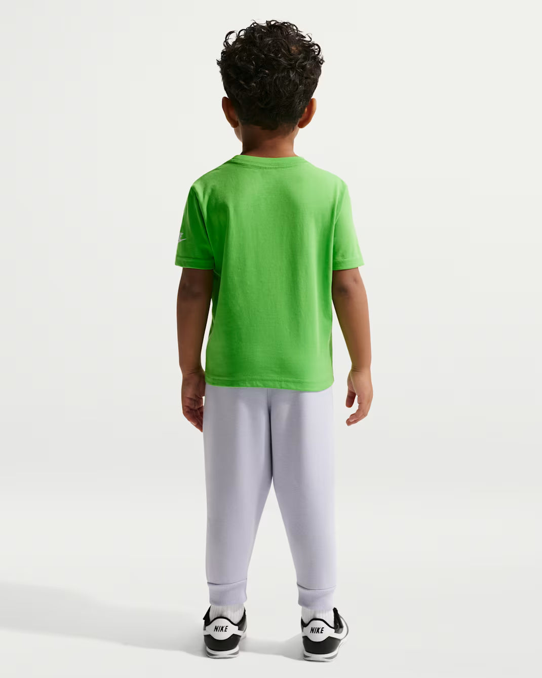Nike Kiddies Boys Future Evergreen T-Shirts In Mean Green