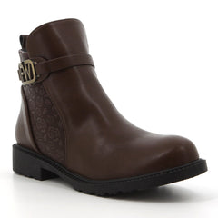 Footwork Ladies Cocoa Boots In Brown