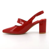 Footwork Ladies Ruby Shoes In Red