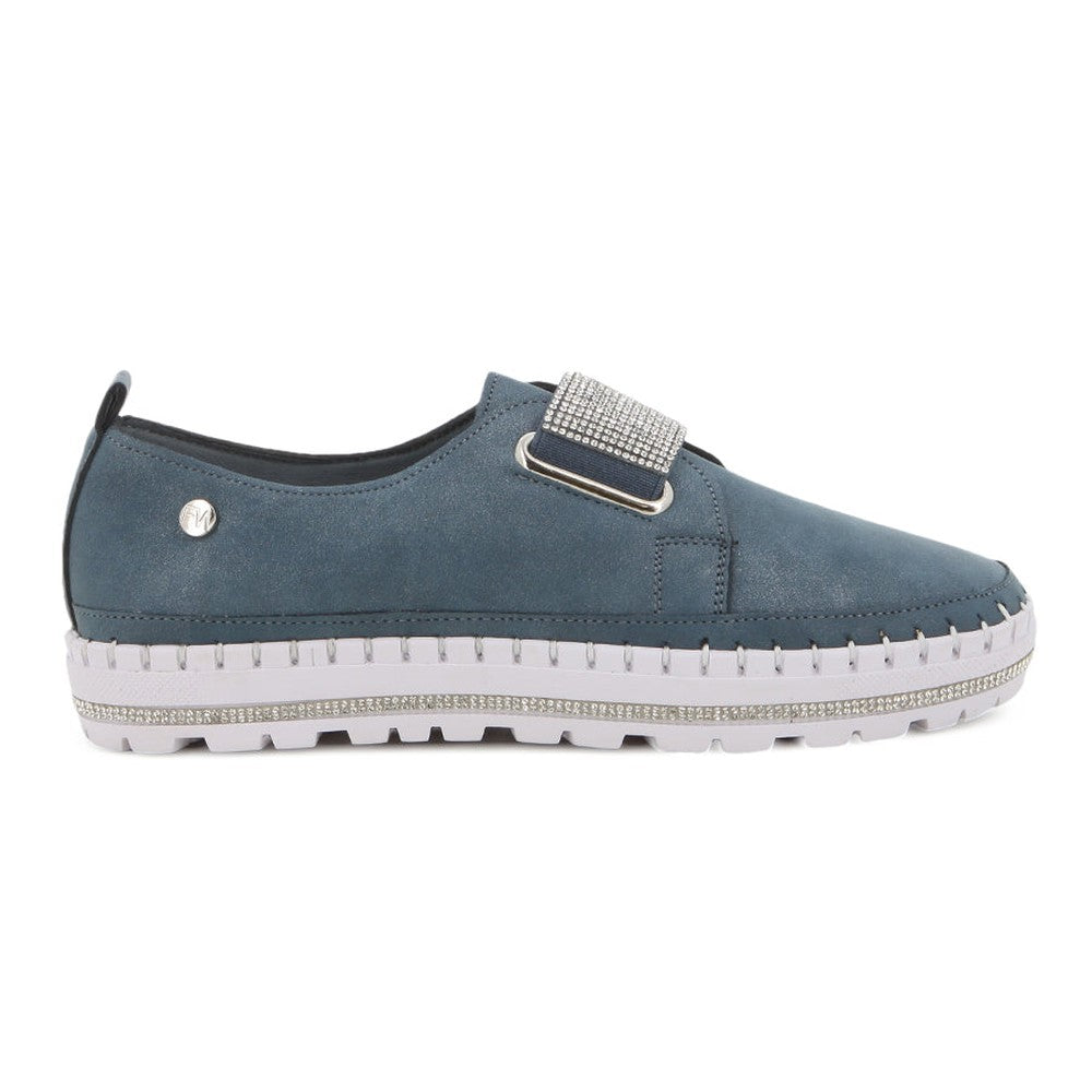 Footwork Debsta 4 Ladies Shoes In Denim Blue