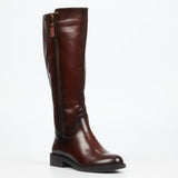 Miss Black Ladies Fyre 1 Boots In Chocolate