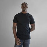 Fade Iconic Badge T-Shirt Black