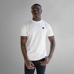 Fade Iconic Badge T-Shirt White