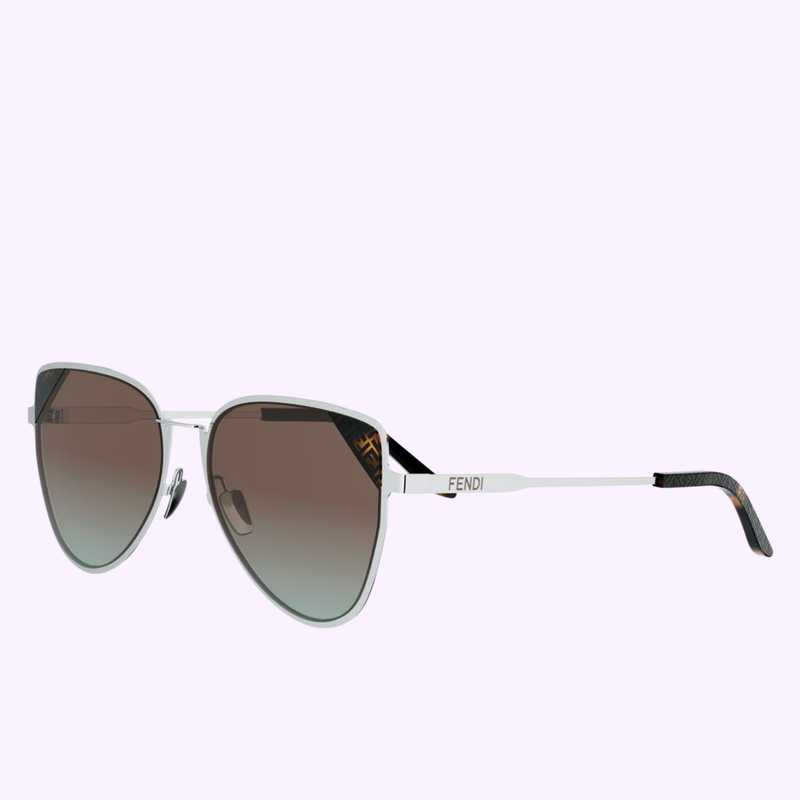 Fendi Metal Fe40189U 5716F Sunglasses