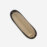 Fenn Beige On Black Handle Tote Bag In Black