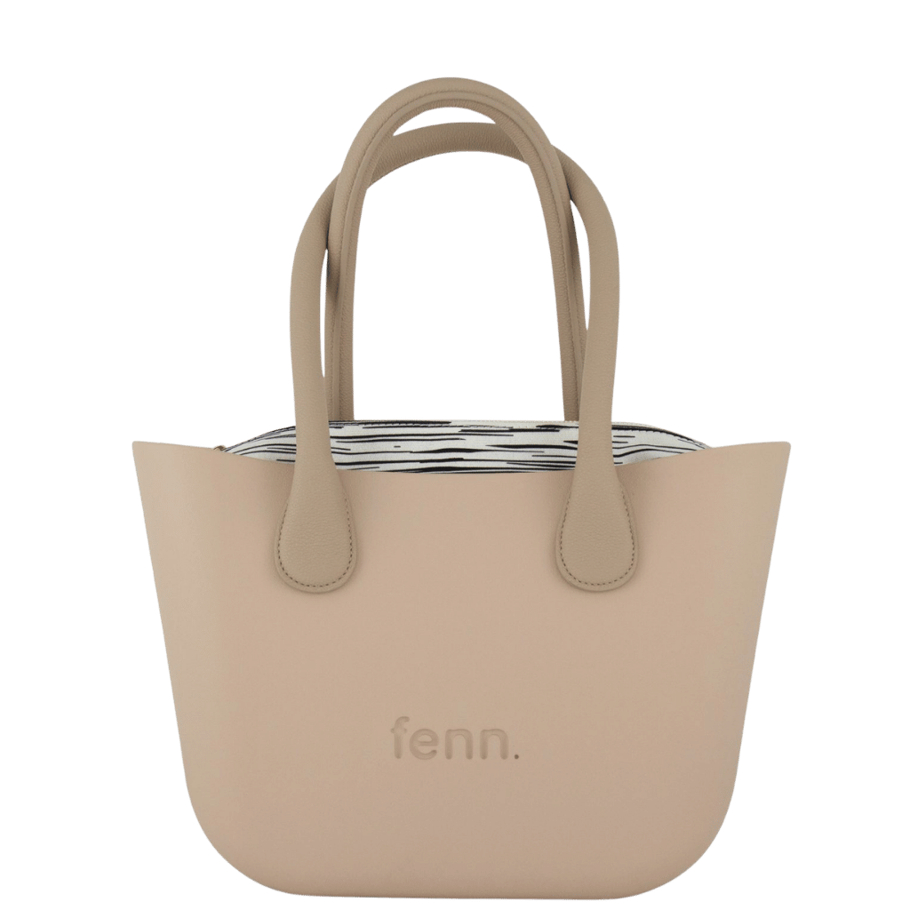 Fenn Stone Handle Tote Bag In Sand