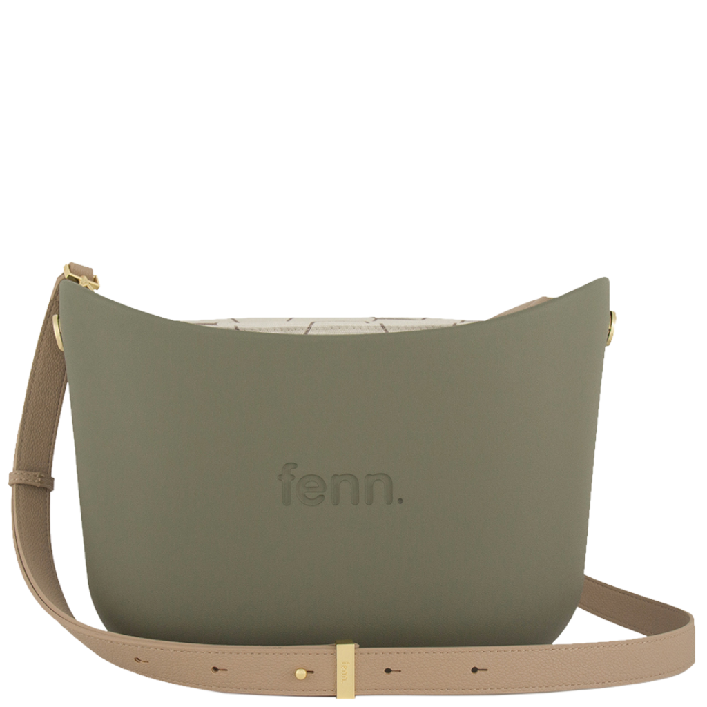 Fenn Light Stone Tote Bag In Watercress