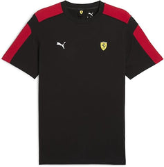 Puma Ferrari T-Shirts In Black