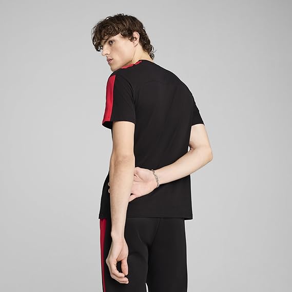 Puma Ferrari T-Shirts In Black