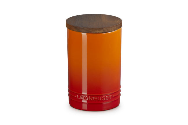 Le Creuset Signature Canister With Lid 770Ml In Flame