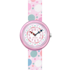 Flik Flak Flying Bubbles Pink Watch