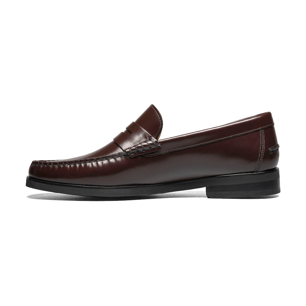 Florsheim Mens Berkley Flex Leather Shoes In Burgundy
