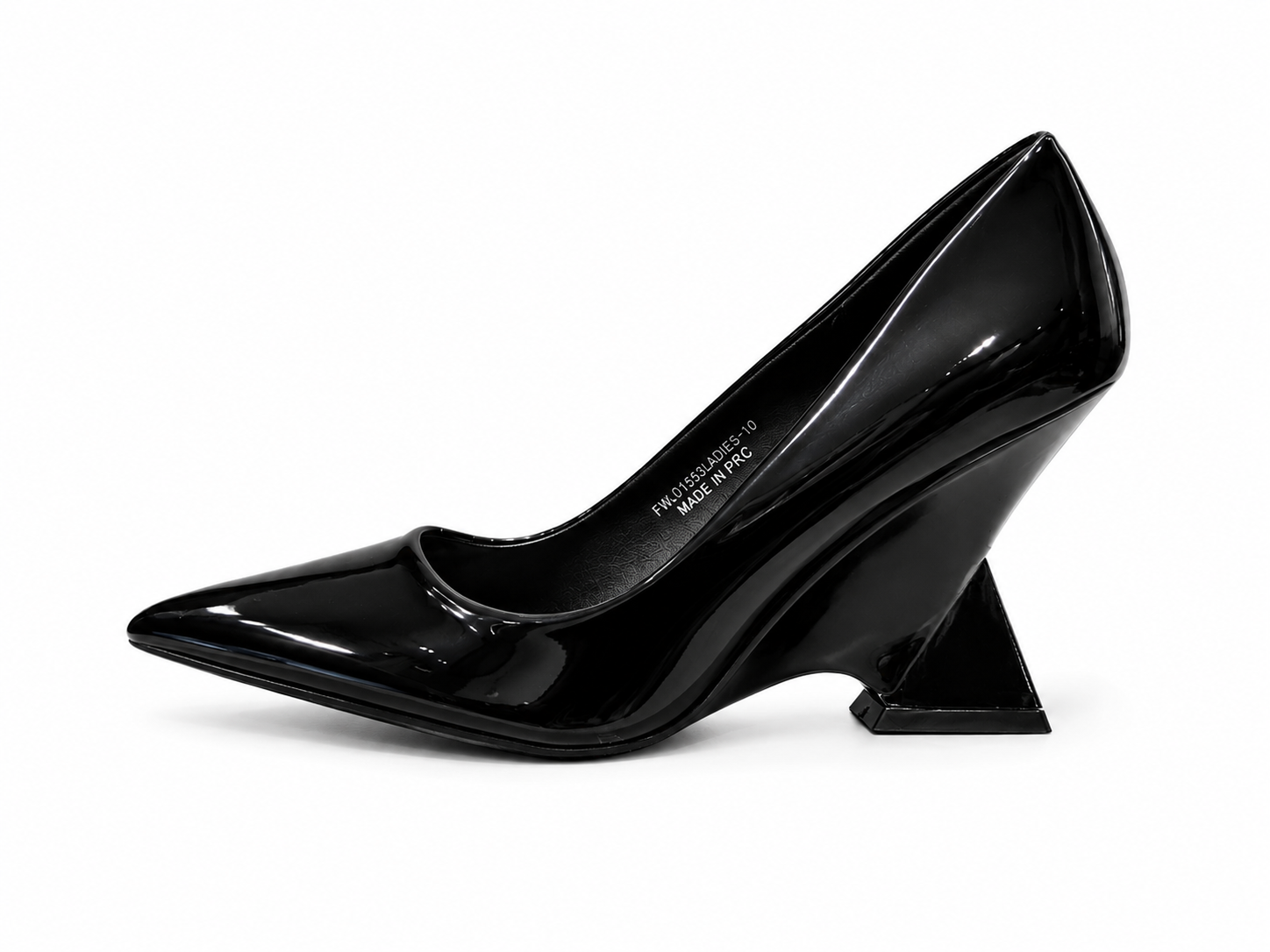 Footwork Ladies Chrizan Heels In Black
