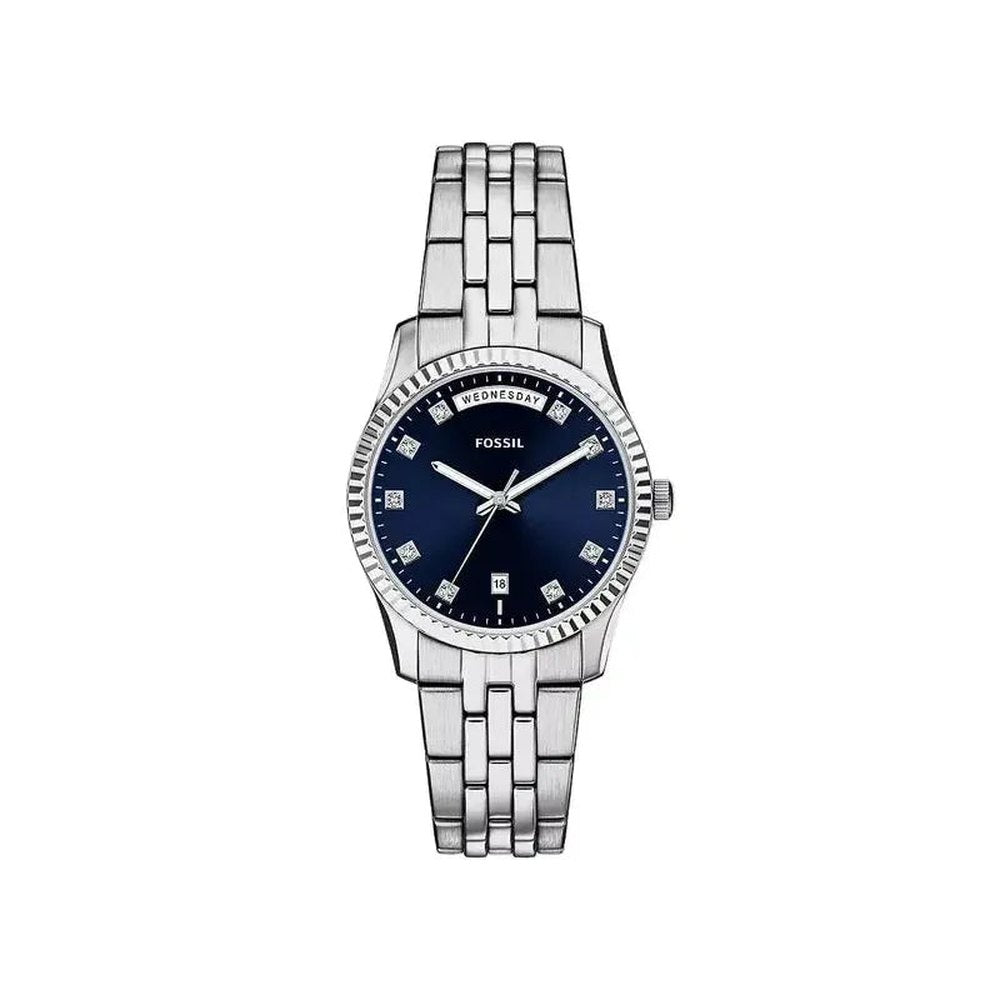 Fossil Ladies Scarlette Watch In Silver