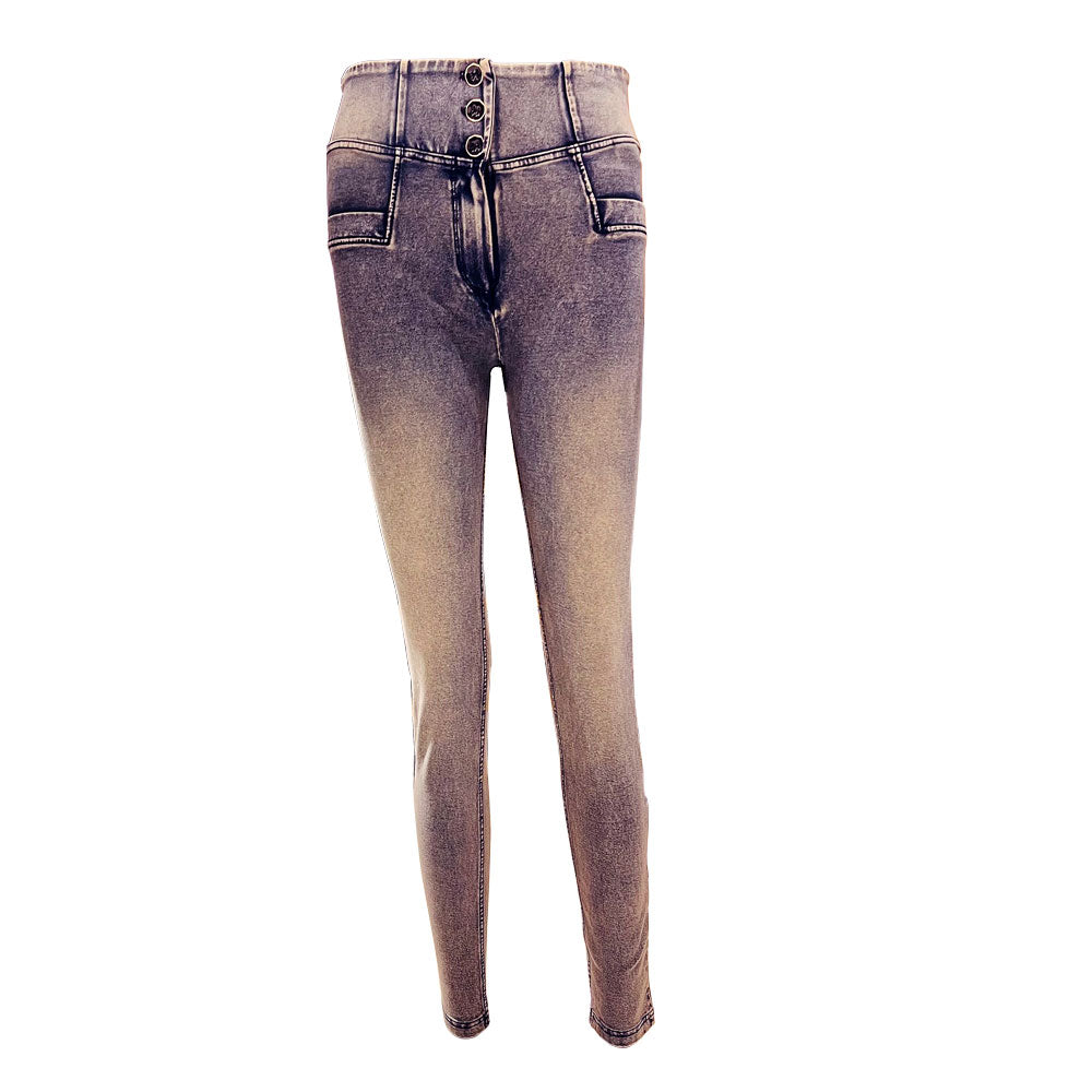 Freddy Womens Wrup Trousers In Dirty Navy
