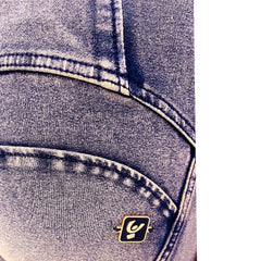 Freddy Womens Wrup Trousers In Dirty Navy