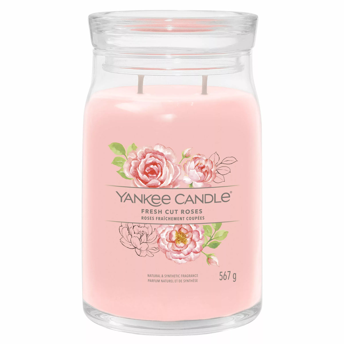 Yankee Candles Fresh Cut Roses