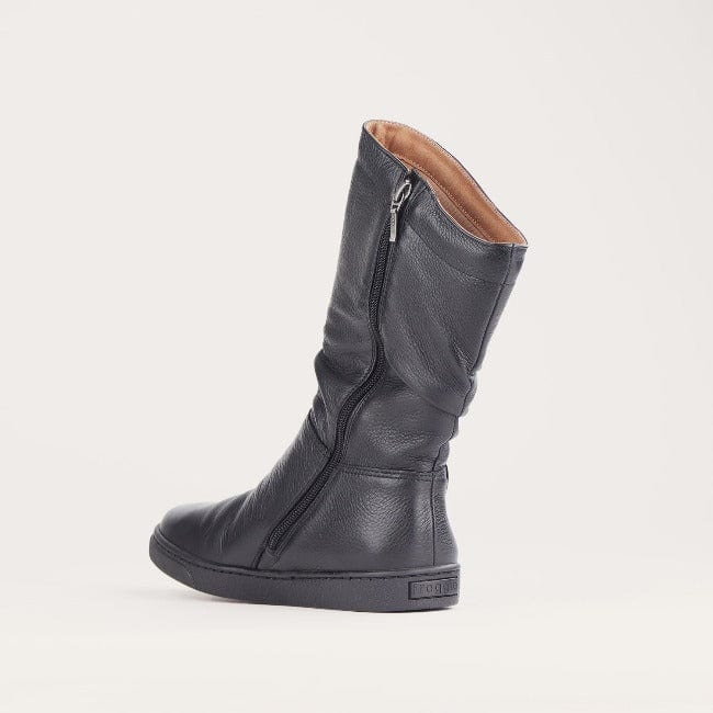 Froggie Womens Lea Cow Boots In Black