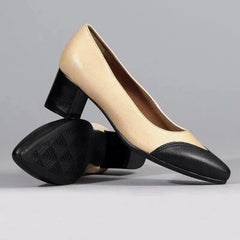 Froggie Womens Lea Waxy Heels In Ivory