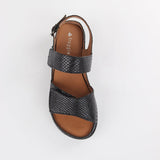 Froggie Ladies Lea Jumper Sandals Black