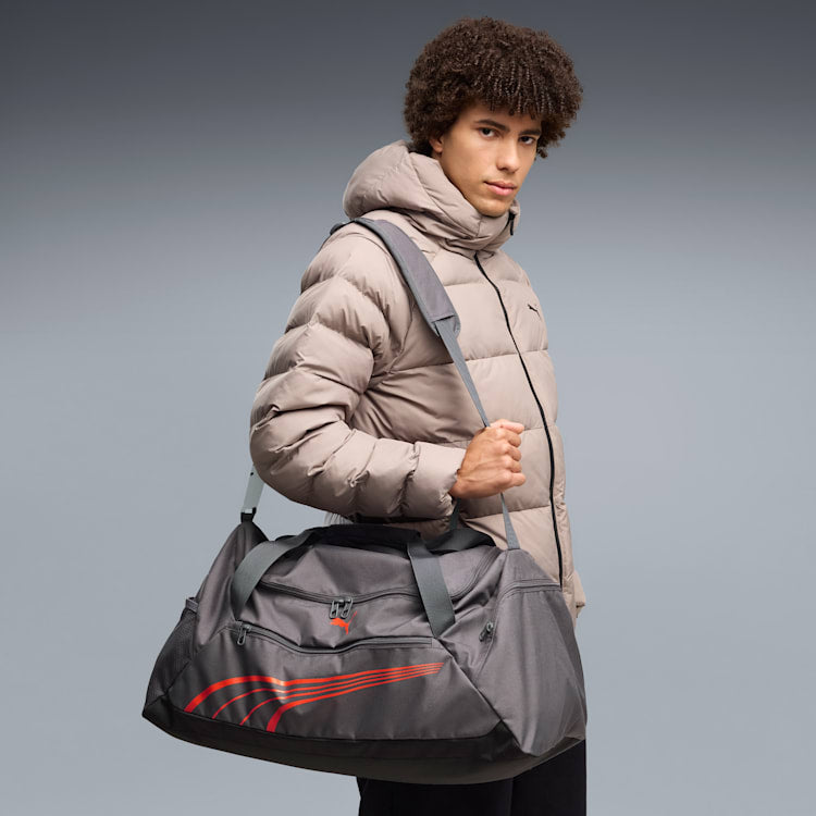 Poma Fundamental Medium Sports Bag In Grey