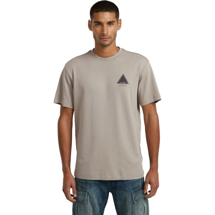 G-Star Raw Mens Small Logo T-Shirt In Grey