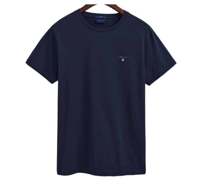 Gant 336462 Mens Original Ss T-Shirt Blue