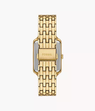 Fossil Women`s Raquel Sun Moon Multifunction Gold-Tone Stainless Steel Watch