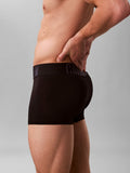 Calvin Klein Mens Low Rise 3 Pack Trunk In Black & Multi