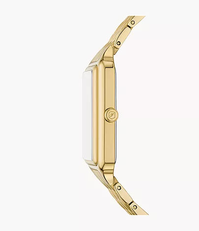 Fossil Women`s Raquel Sun Moon Multifunction Gold-Tone Stainless Steel Watch