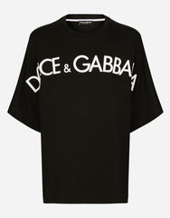 Dolce & Gabbana Cotton Round-Neck T-Shirt With 3D Patch