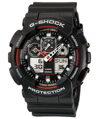 Casio G-Shock Antimag Anadigi Black/Red Watch