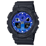 Casio Mens G-Shock Analogue Digital Watch In Blue Black