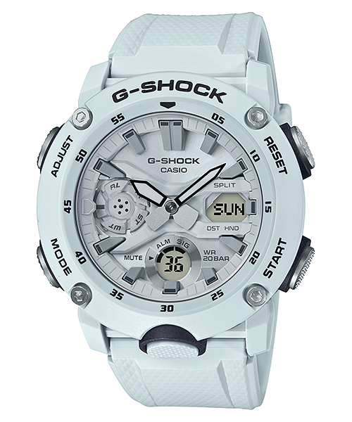 Casio G-Shock Rubber Gents Watch In Light Blue