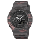 Casio Rubber G-Shock Gents Watch In Grey & Pink