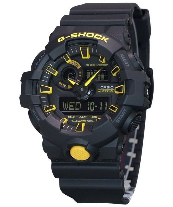 Casio Black And Yellow G-Shock Watch