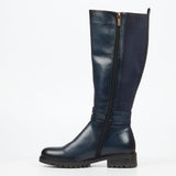 Miss Black Ladies Gale 1 Boots In Navy