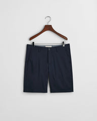 Gant Slim Sports  Shorts  Dark Blue