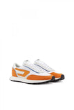 Diesel Mens S-Racer Shoes In White Multi