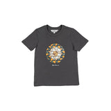 Bens Sherman Boys Geo Target T-Shirt In Charcoal