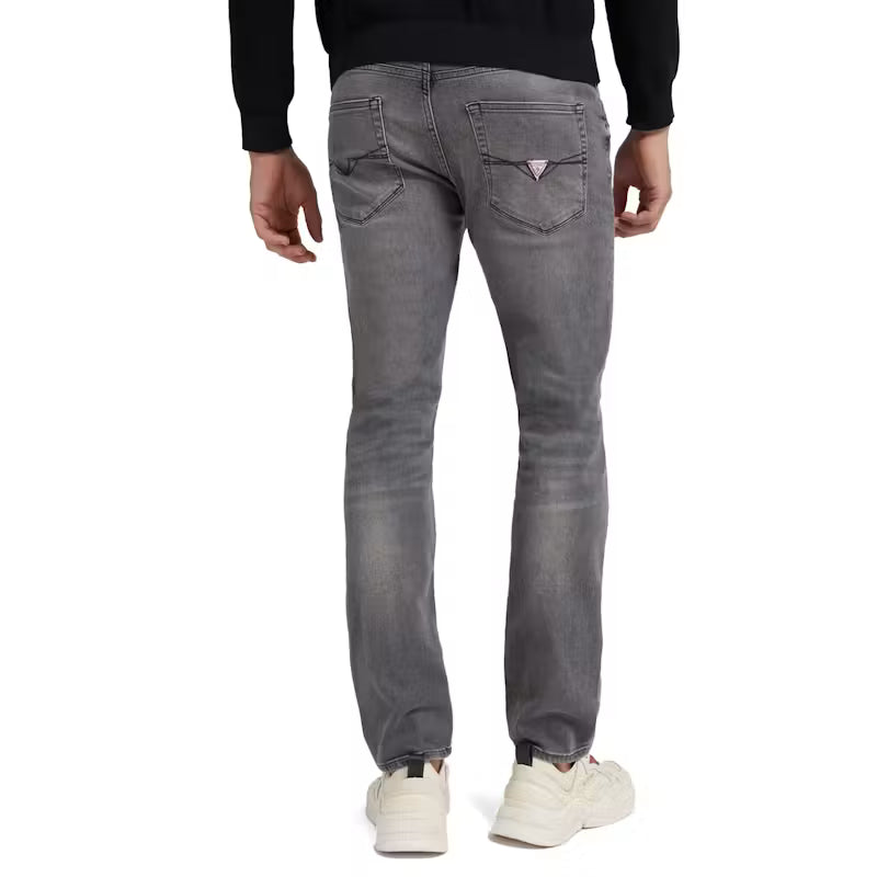 Guess Mens Craige Skinny Jeans In Grey