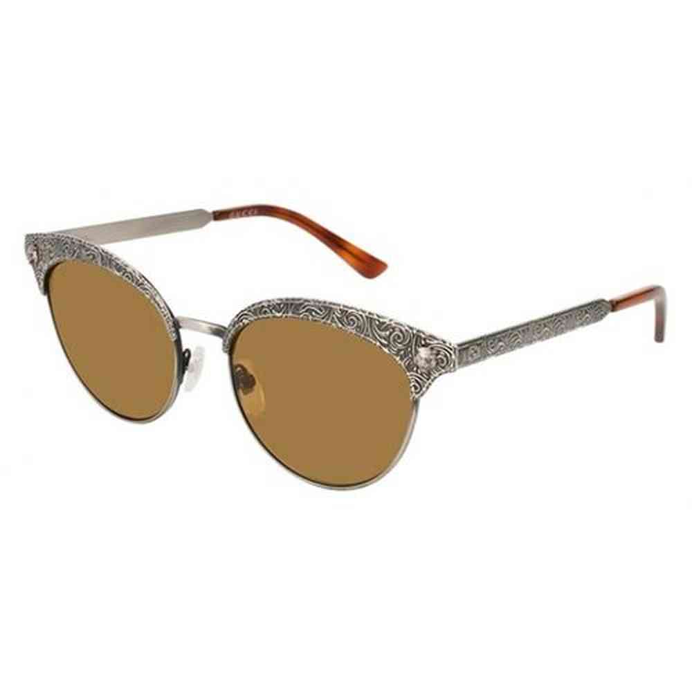 Gucci Catlook Womens Sunglasses In Silver