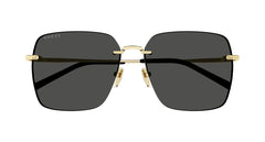 Gucci Womens Gold Metal Sunglasses