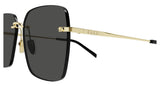 Gucci Womens Gold Metal Sunglasses