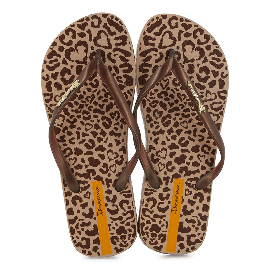 Ipanema Ladies Animal Chic Sandals Beige