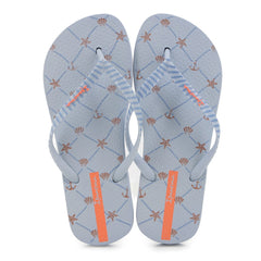 Ipanema Ladies Blue Bronze Sandals