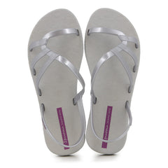 Ipanema Ladies Diversa Sandals Grey Silver