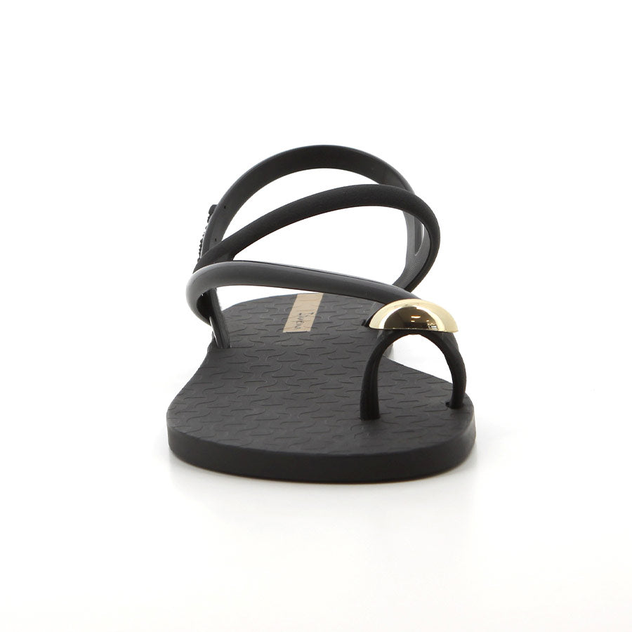 Ipanema Glam Ring Sandal Black And Beige