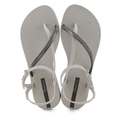 Ipanema Womens Elegant Sandals Grey & Silver