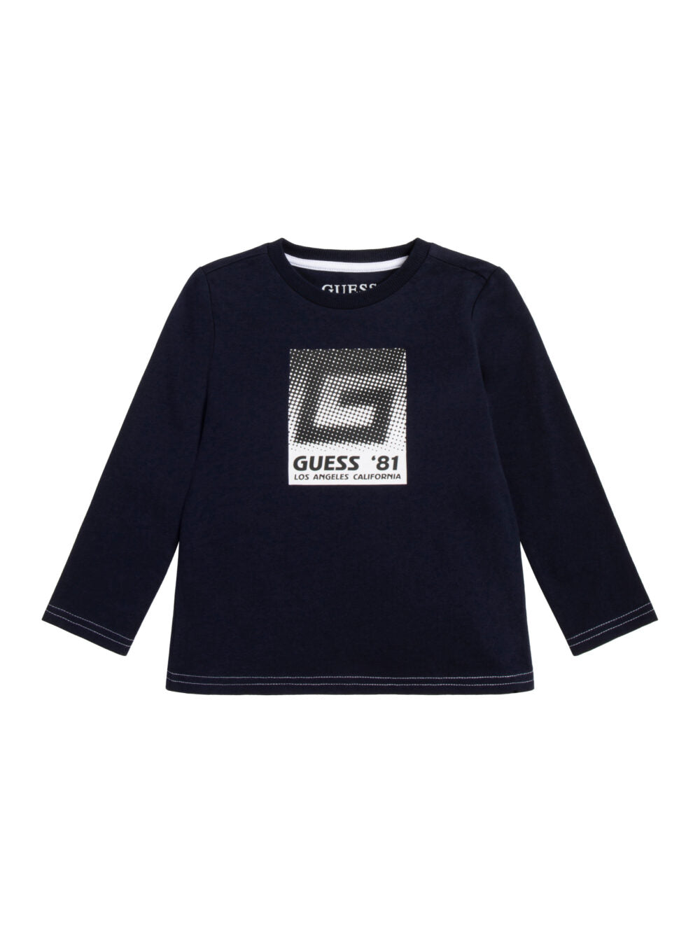 Guess Boys T-Shirt In Dark Blue